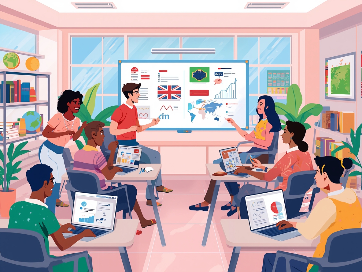 Engelska språklektioner på Tlozarinphthikio