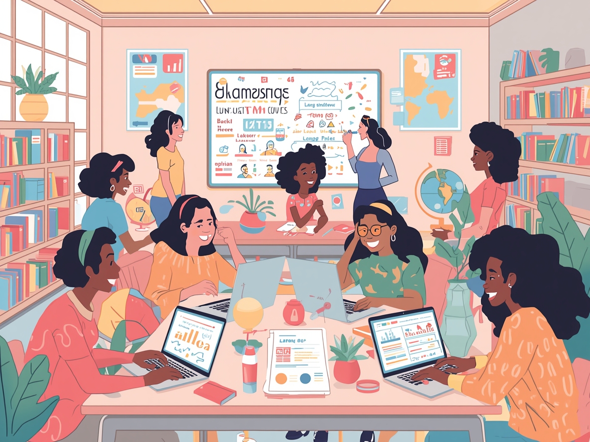 Franska språklektioner på Tlozarinphthikio